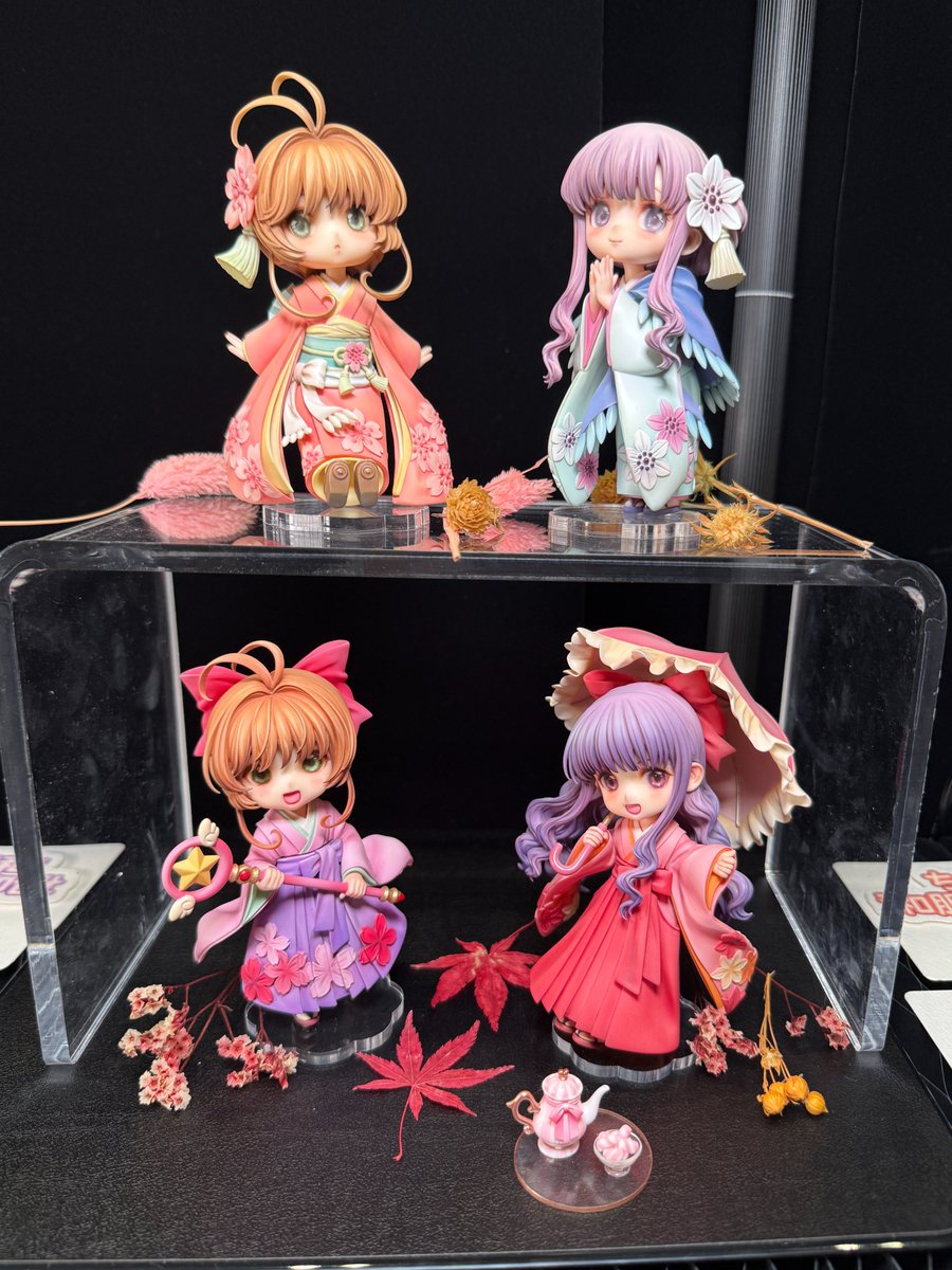 AmiAmi_Report's tweet photo. Smol &amp; cute💕

✨Cardcaptor Sakura Sakura Kinomoto &amp; Tomoyo Daidouji

*This is a garage kit modeled by 烘山芋 (@Shanyuya)

#WF2026S #AmiAmiLive #CardcaptorSakura https://t.co/TDKP9cdBio