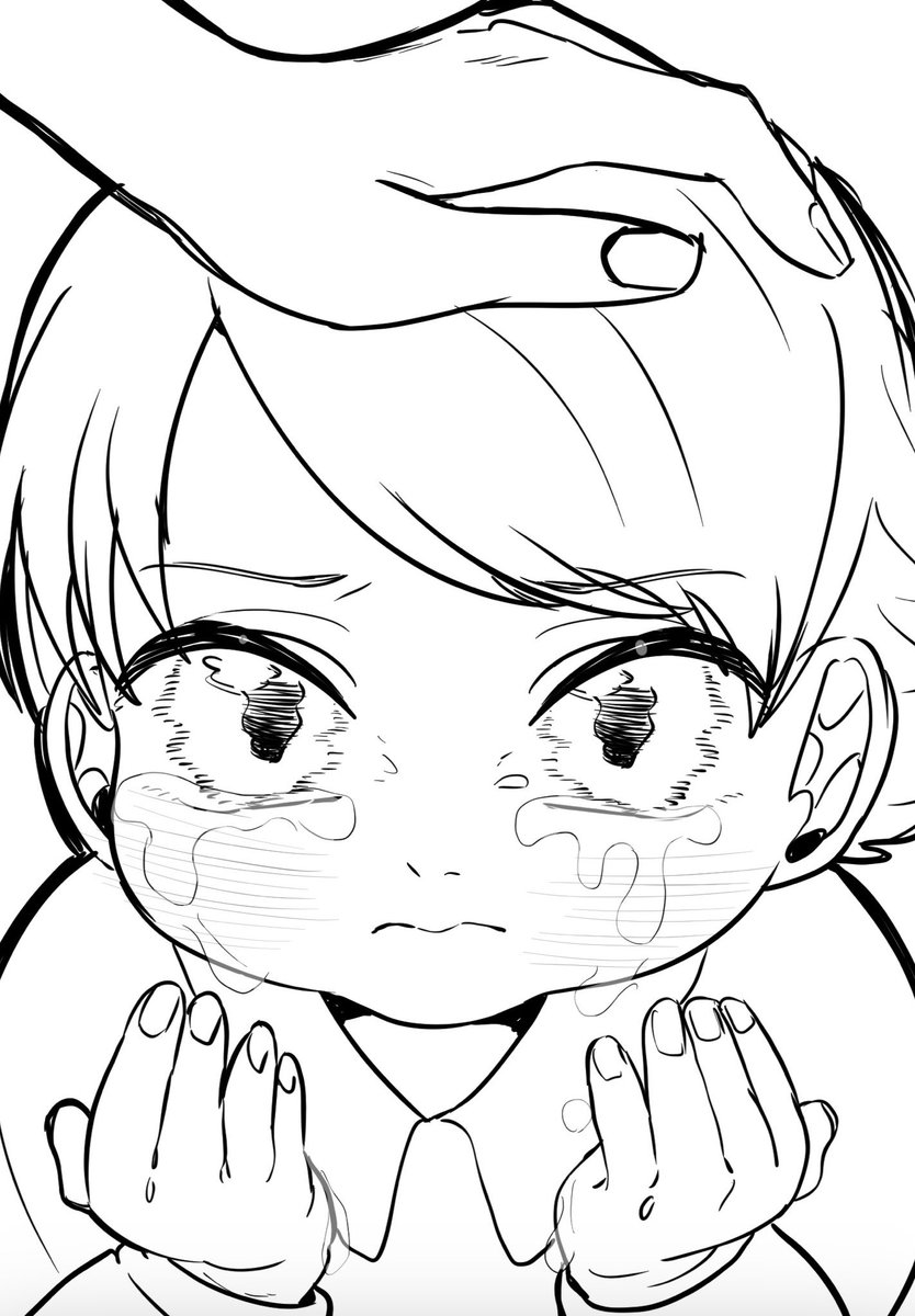 umeshu_original's tweet photo. 「僕らのゆくさき」の表紙ラフが出てきましてね。こんな感じで検討してた思い出ですね！ https://t.co/hiROao9u5u