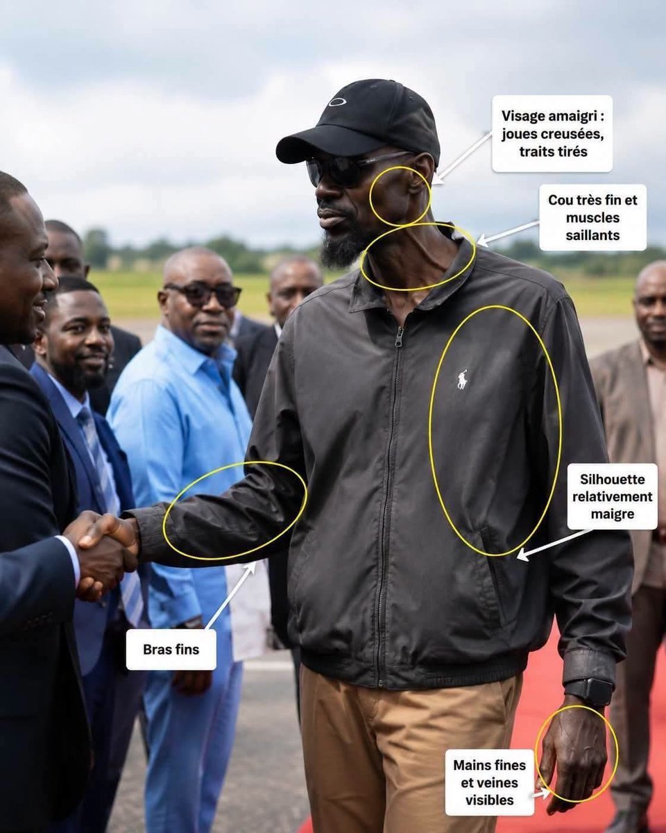 mulikuza_jordan's tweet photo. Plusieurs médias en parlent : le président #Mamady_Doumbouya aurait commencé à ressentir un malaise après sa rencontre avec @PaulKagame. Il serait devenu très maigre, sans force physique. https://t.co/BUdYFydnYs