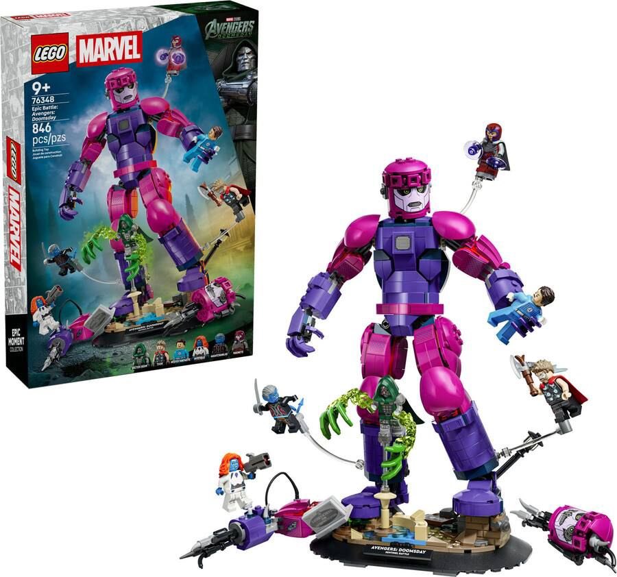 AvengersUpdated's tweet photo. Official look at the LEGO ‘AVENGERS: DOOMSDAY’ sets.

Now available for preorder. https://t.co/EqDwNkRS1c