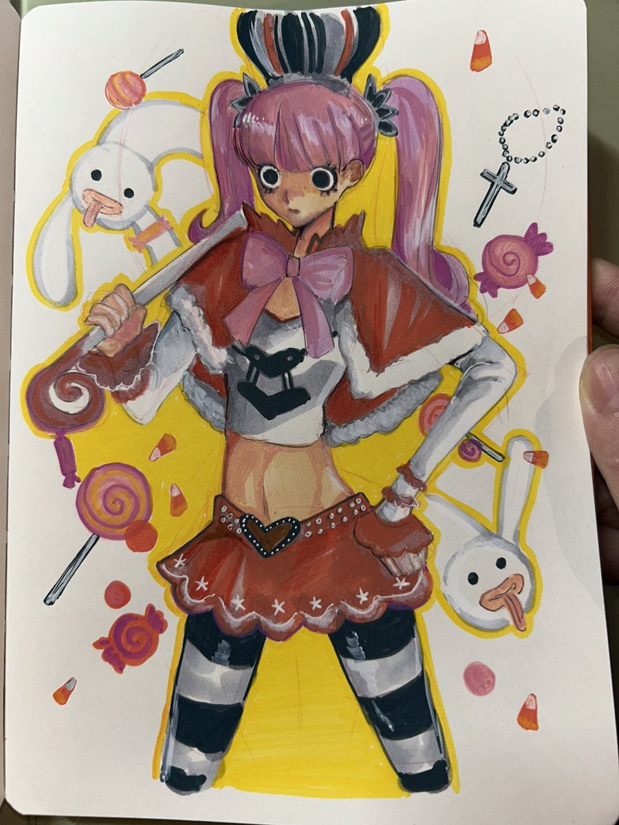notcrusty_'s tweet photo. Perona is so cute👻 https://t.co/PiZhnSqVeJ