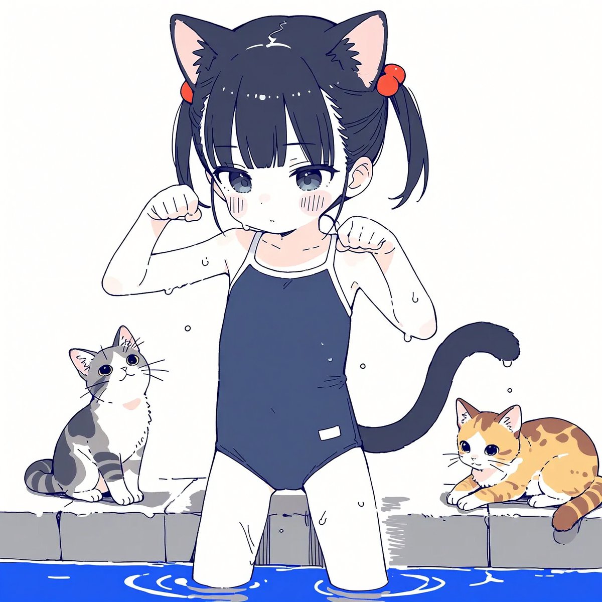 neko_oji_xx's tweet photo. さかなをとっていますにゃ https://t.co/oaurstw9mA