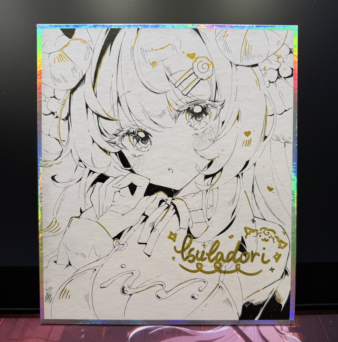 tsutadori's tweet photo. 偷偷展示一下這次的簽繪板(*•̀ᴗ•́*)و ̑̑

這次FF47套組附的抽獎券，就是抽這張簽繪板✦
放張實拍給大家看看實體～

購買套組就會附簽繪板抽獎券×1
有人想把夏日羊羊帶回家嗎(*´ω｀*)

FF47場前預購在這邊↓
https://t.co/xIZ9v9mqdj

#烟花蹦蹦蹦 #想花羊 https://t.co/eqnXS4X8rh