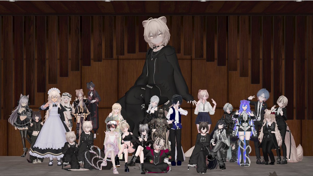 VRChistory's tweet photo. #真央_mao集会
 #mao3D
色んな真央がいて幸せでした〜
フレンドも作れました https://t.co/fccCRn5rgI