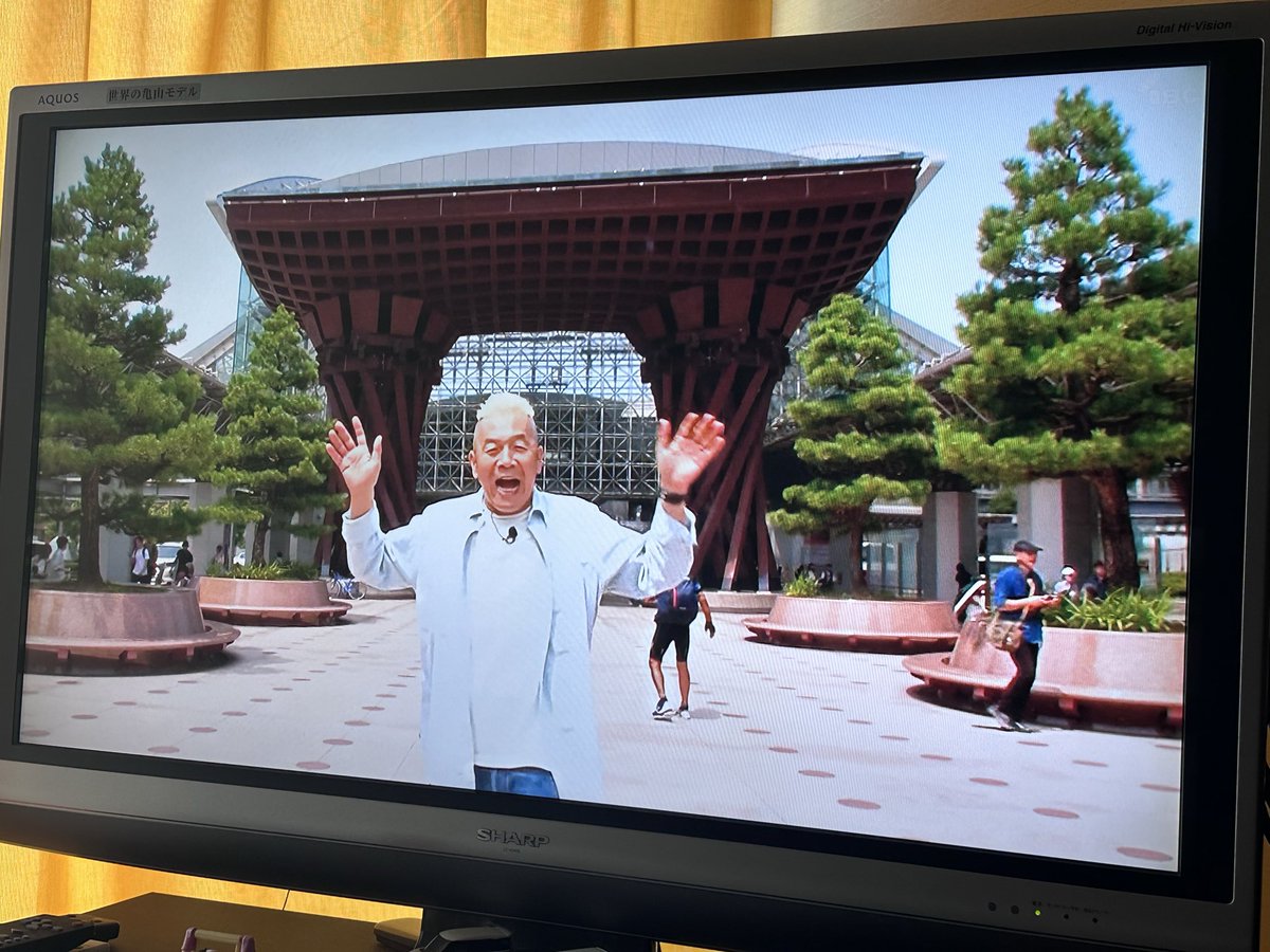 tkmflat's tweet photo. テレビ見てたら偶然にも金沢特集😊 https://t.co/aVvW91ZOTf