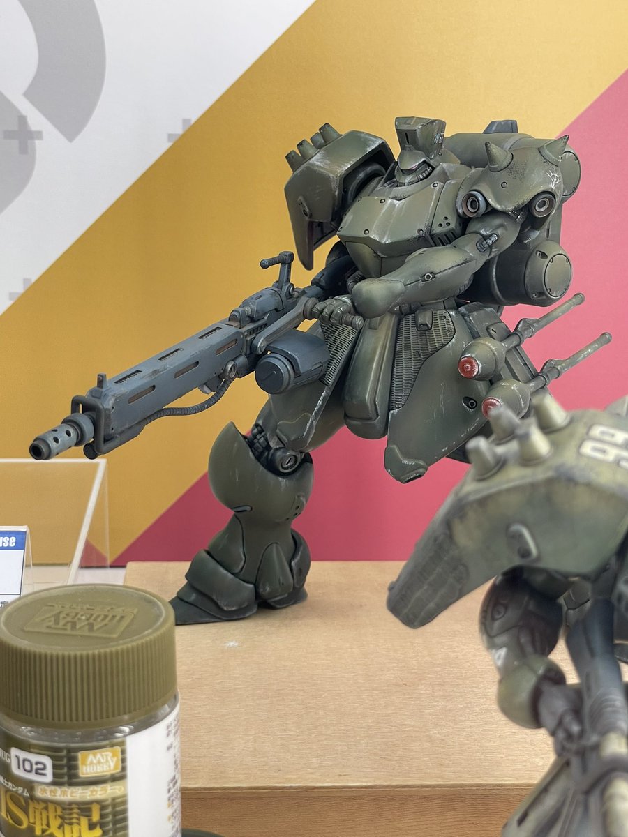 macky_2019's tweet photo. 近藤和久先生版　ドワッジとギラドーガ https://t.co/3wY3DbDMuQ