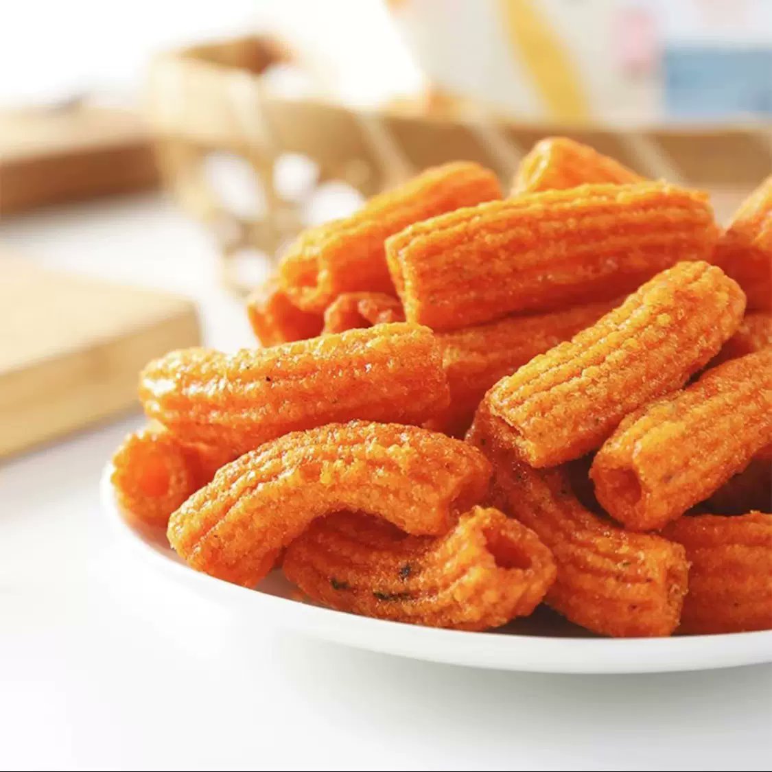 mani_sushmitha's tweet photo. Just stocked up on my favorite crispy cheese puffs  Gonna share some with my roommate tonight! Snack time = best time https://t.co/LxE6gS47bf