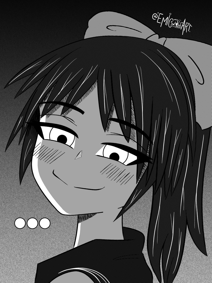 EmicoArt's tweet photo. Seems like she's up to no good... https://t.co/uQPjYsIqq5