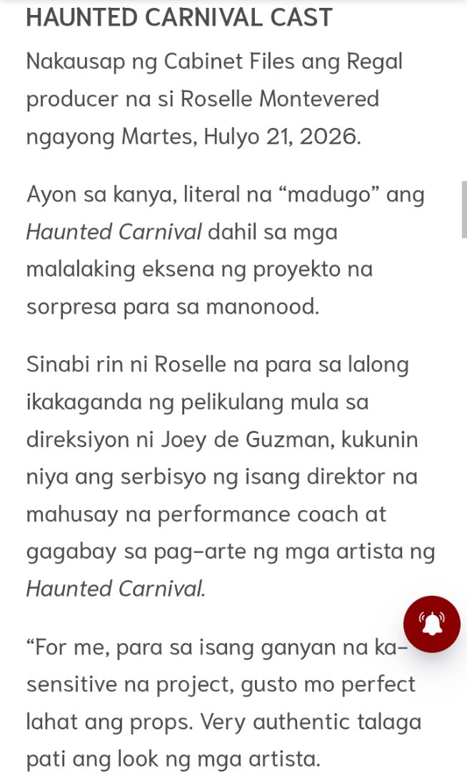 Alikmbgs's tweet photo. This is why I'm even more excited for Haunted Carnival. The dedication and attention to detail are on another level. I love how they refuse to settle for less. Grabe, respect sa buong team! 

#HauntedCarnival | #FyangSmith https://t.co/aXnXrGVgR7