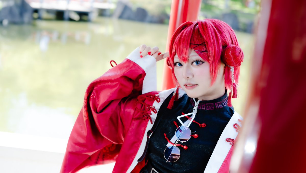 anone_Annedayo's tweet photo. ⚠cos🌈🕒️

⚖️
ﾁｬｲﾅ衣装

　　　　　ﾁｬｲﾅも似合うでしょ？

📷️▷@ nagominohito様 https://t.co/vRgQhXoCrz