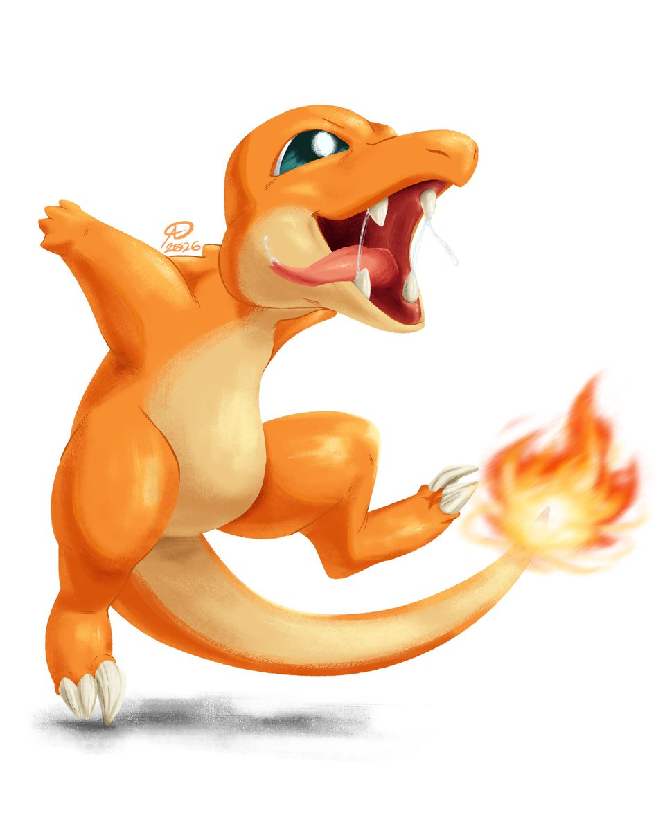 Yes050403's tweet photo. Drawing Pokémon Every Day

No.0004 Charmander
Fire
Lizard Pokémon https://t.co/n6vi0lrrV1
