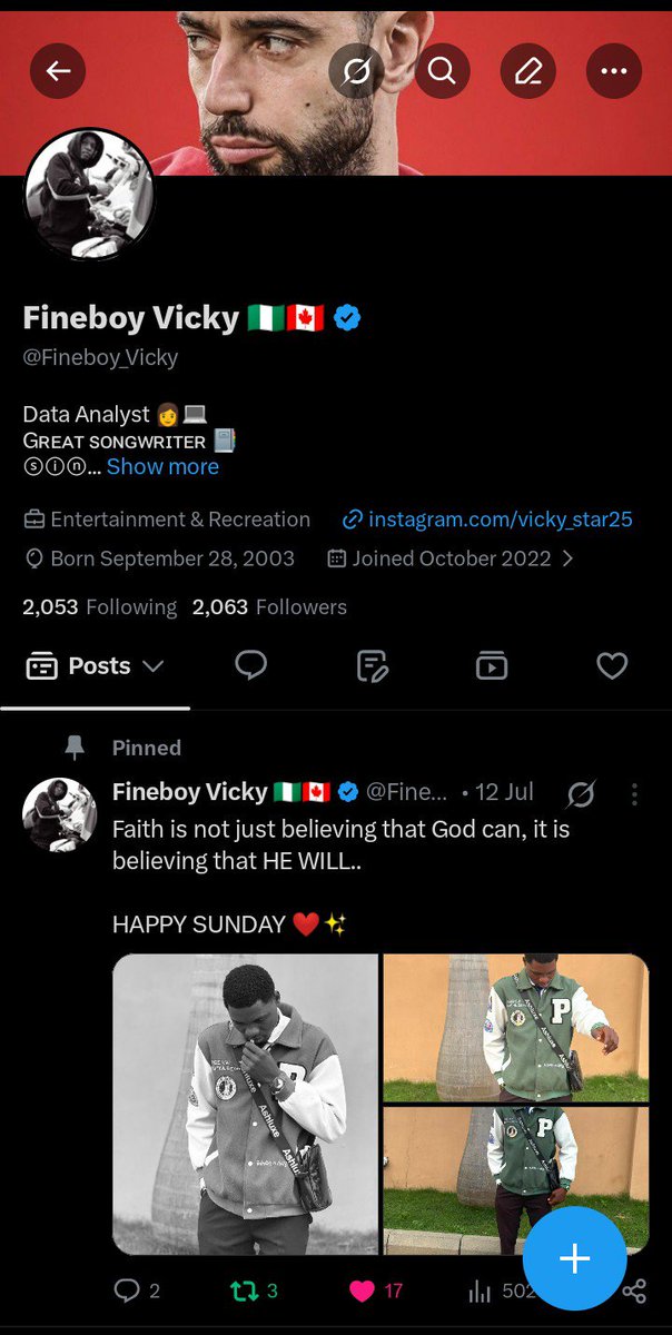 Fineboy Vicky 🇳🇬🇨🇦 tweet media