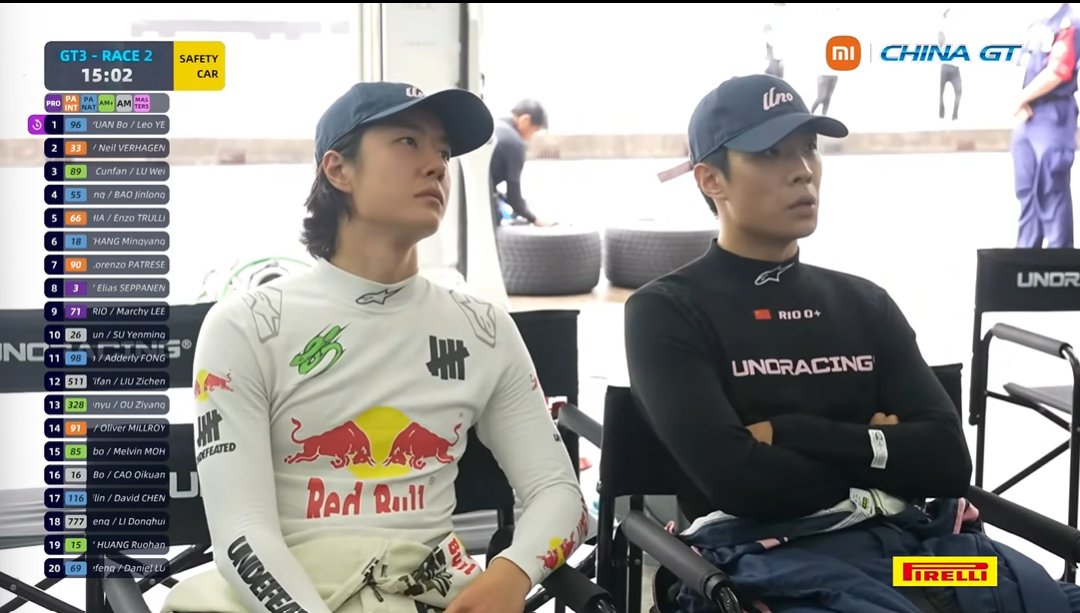 fallinginyibo85's tweet photo. เจ้าเด็กสองคนนี้มานั่งเชียร์ทีมเมทละ

85RACING ENGINE ROARS
#WANGYIBOxRACE2CGT2026R3
#WangYibo #YIBO85 https://t.co/JnNYzclNAn