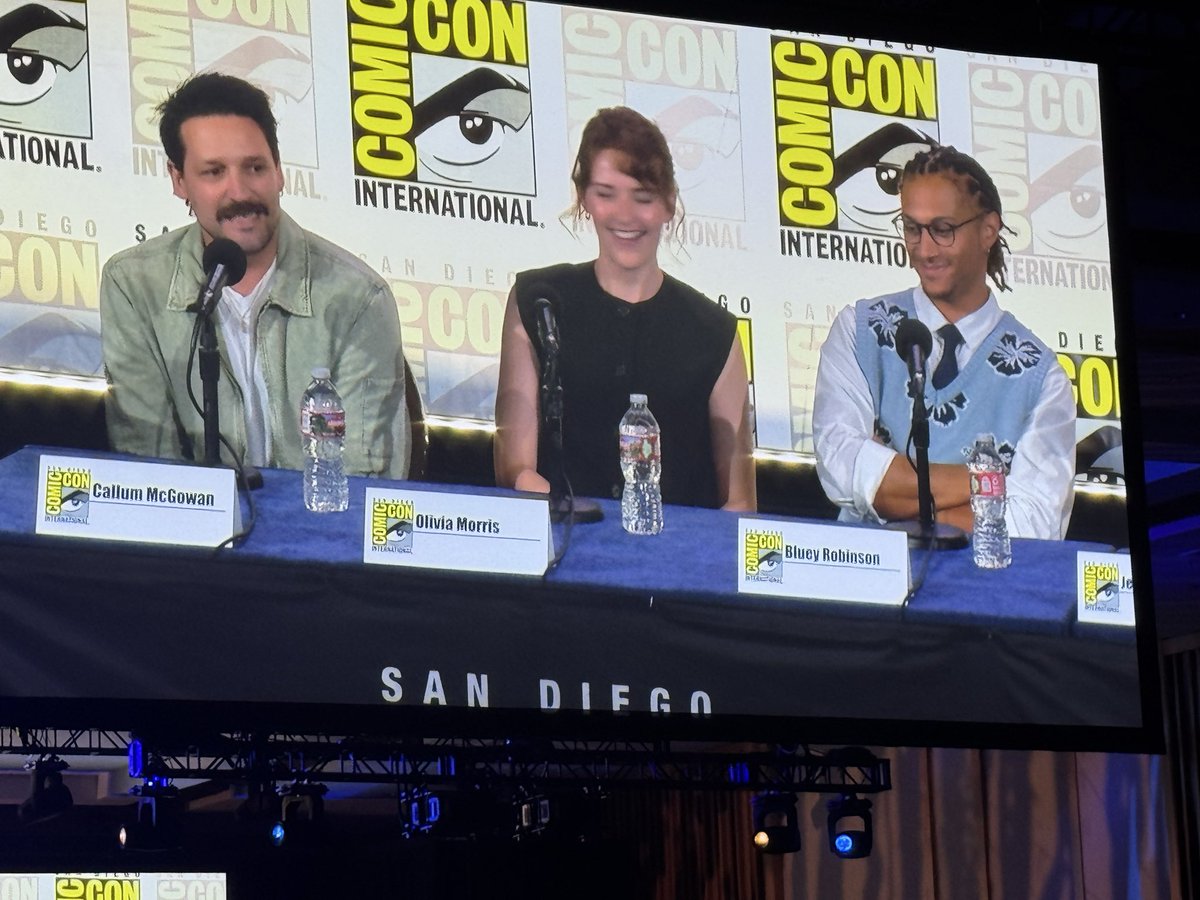 Mcylyck's tweet photo. #SDCC2026 #TheLibrarians panel showed several clips from season 2. #DominicMonaghan will be playing Merlin and there will be a dragon. @cinemasentries https://t.co/5kO3MQ81UY