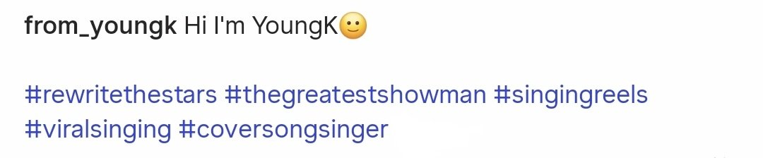 kangbraluv's tweet photo. "Hi I'm YoungK🙂" 

.....the hashtags are taking me OUT 😭 https://t.co/Va1LVJrvsy