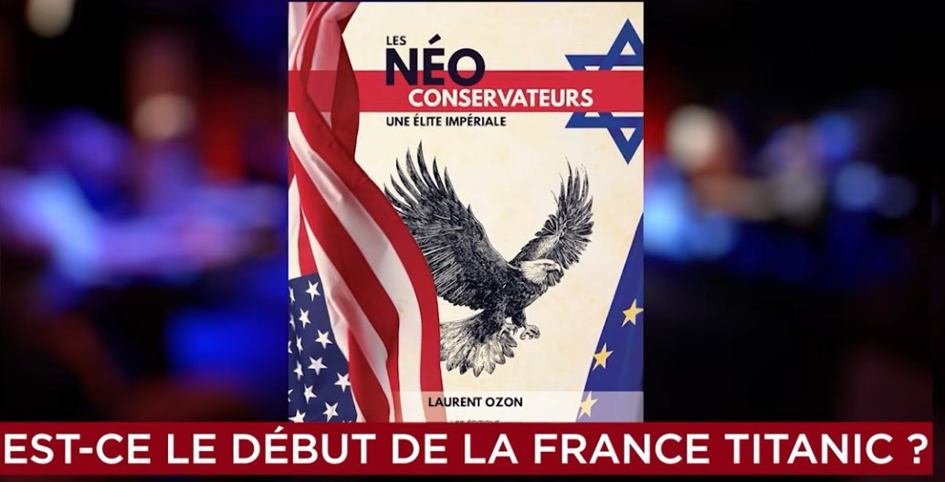 agrophil's tweet photo. Vidéo TVL de 1h30. A propos du dernier livre de Lauent Ozon : ""Les néoconservateurs, une élite impériale" https://t.co/GNBoF1gXEg https://t.co/0OscfYpKQY