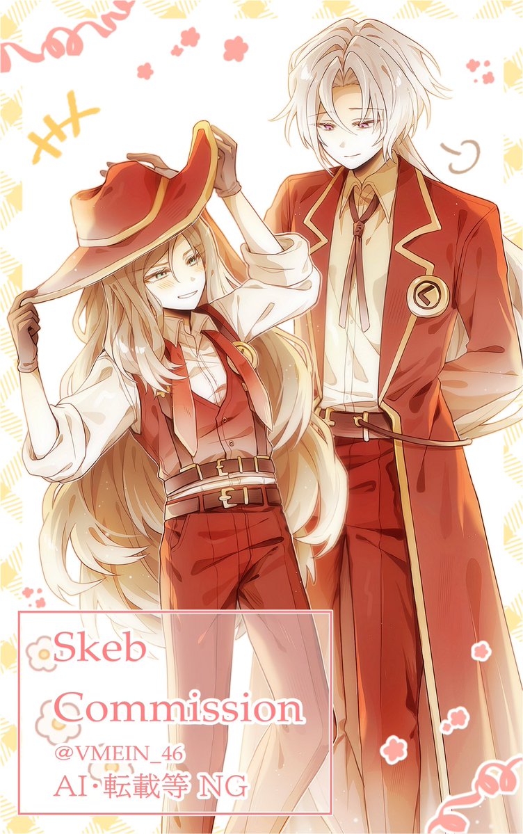 VMEIN_46's tweet photo. #skeb で描いてたif
とても可愛くかけてて満足☺️
ありがとうございました✨ https://t.co/irGTmbecoo