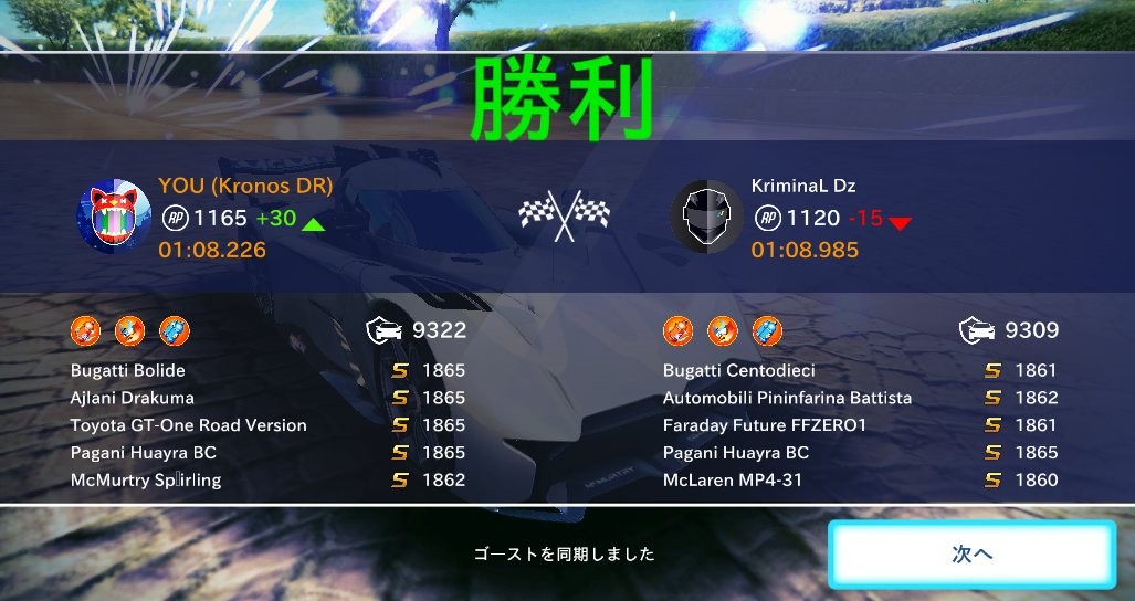 kronos26161's tweet photo. たんとうニトロ燃費ゲー #asphalt8 https://t.co/dDcjv0i6jM