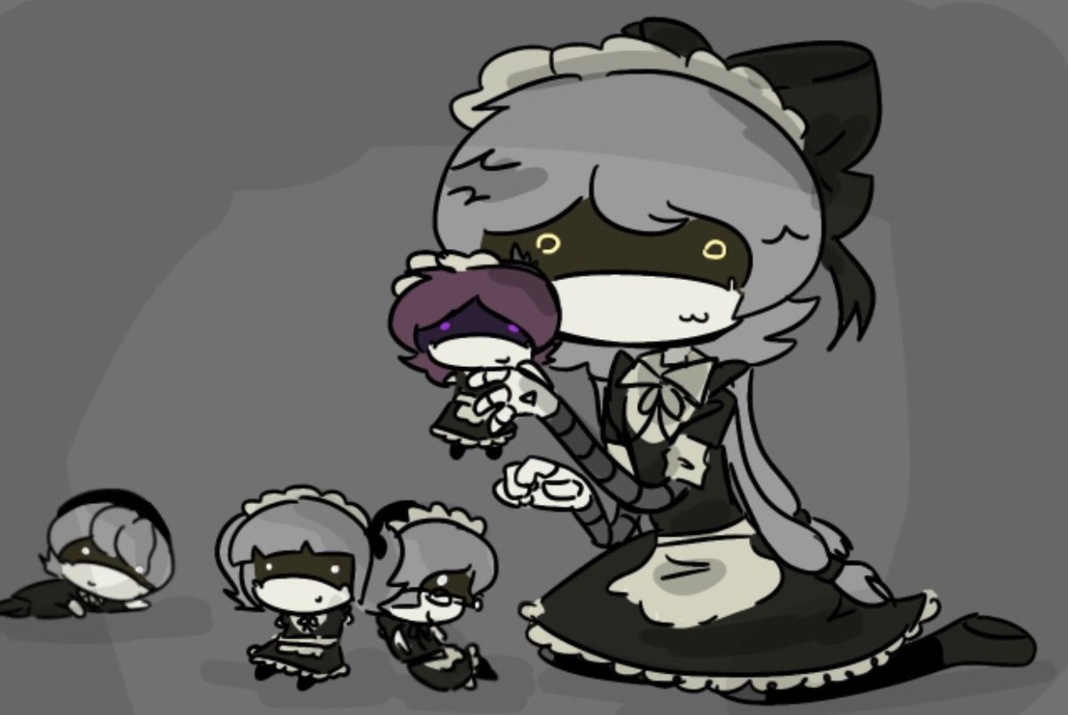 cookedpotato13's tweet photo. a little doodle of what I’m working on
I’m working on an au and wow u can guess, Uzi is there !!

Manor area au stuff yea
It’s still being worked on but hey, character sheets and stuff are out!

@cleanworkk clean also did some character sheets too ^^

#murderdrone https://t.co/Xi2jYCQ3sV
