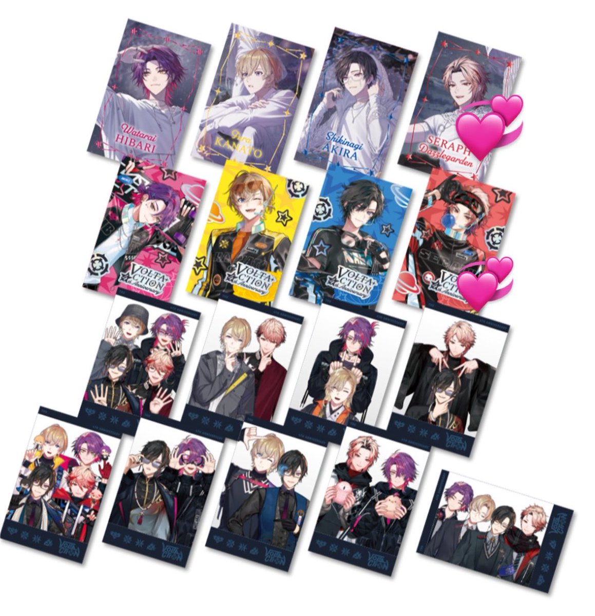 avef4i's tweet photo. [交換] にじさんじ VOLTACTION
画像1枚目 ❌以外交換可能
画像2、3枚目 💞激求 🩷求 

気軽にご連絡ください🕊️ https://t.co/F5nhyYDbUK