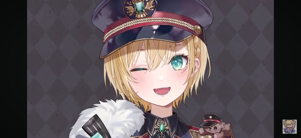 STONE_0201's tweet photo. 新衣装刺さりすぎてやばい最高や
軍服って最高やな～
人生初メンバーシップ入ろうかな
#胡桃のあ新衣装 https://t.co/B5YTAc9ycs