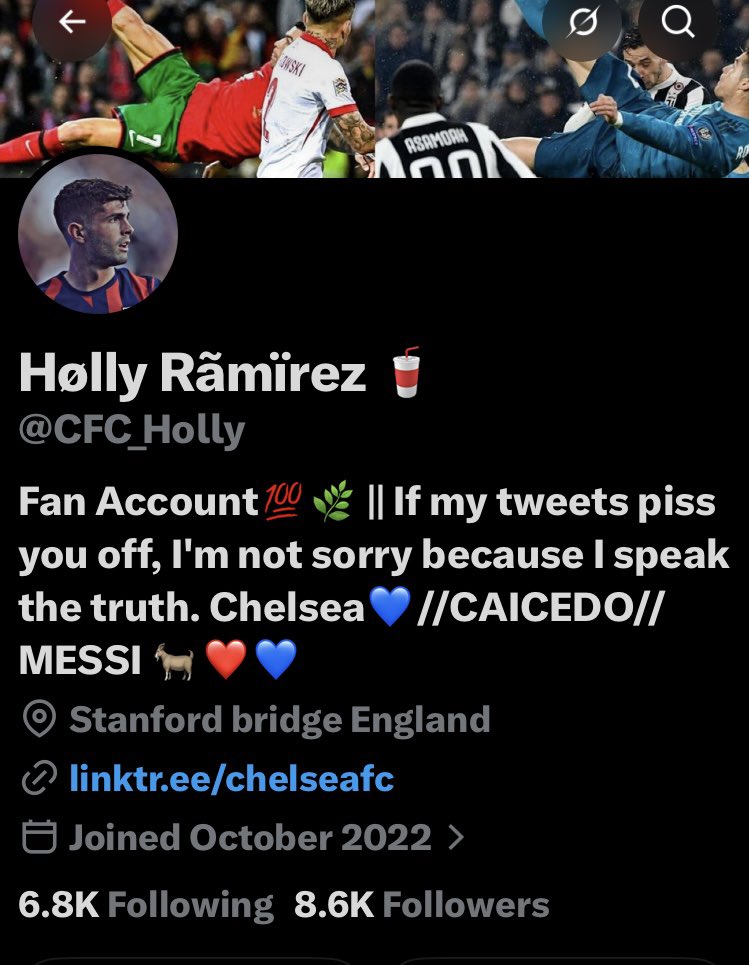CFC_Holly's tweet photo. Good morning 🌞 FT 

Feel so sad 😭 not to be one of verified accounts any longer 💔 https://t.co/lB9Rp1Js19