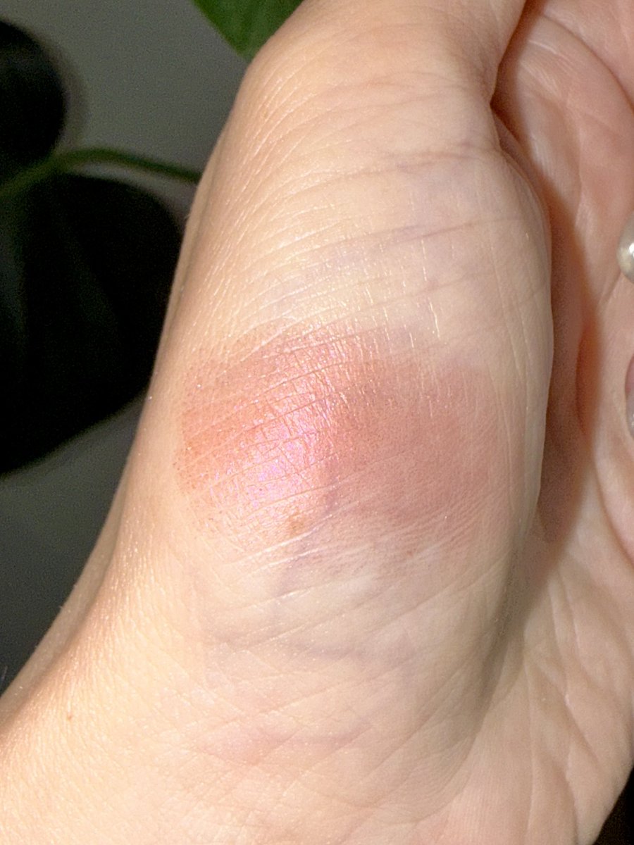 宝石を手に入れました💎肌に乗せると意外と馴染んで派手にならない