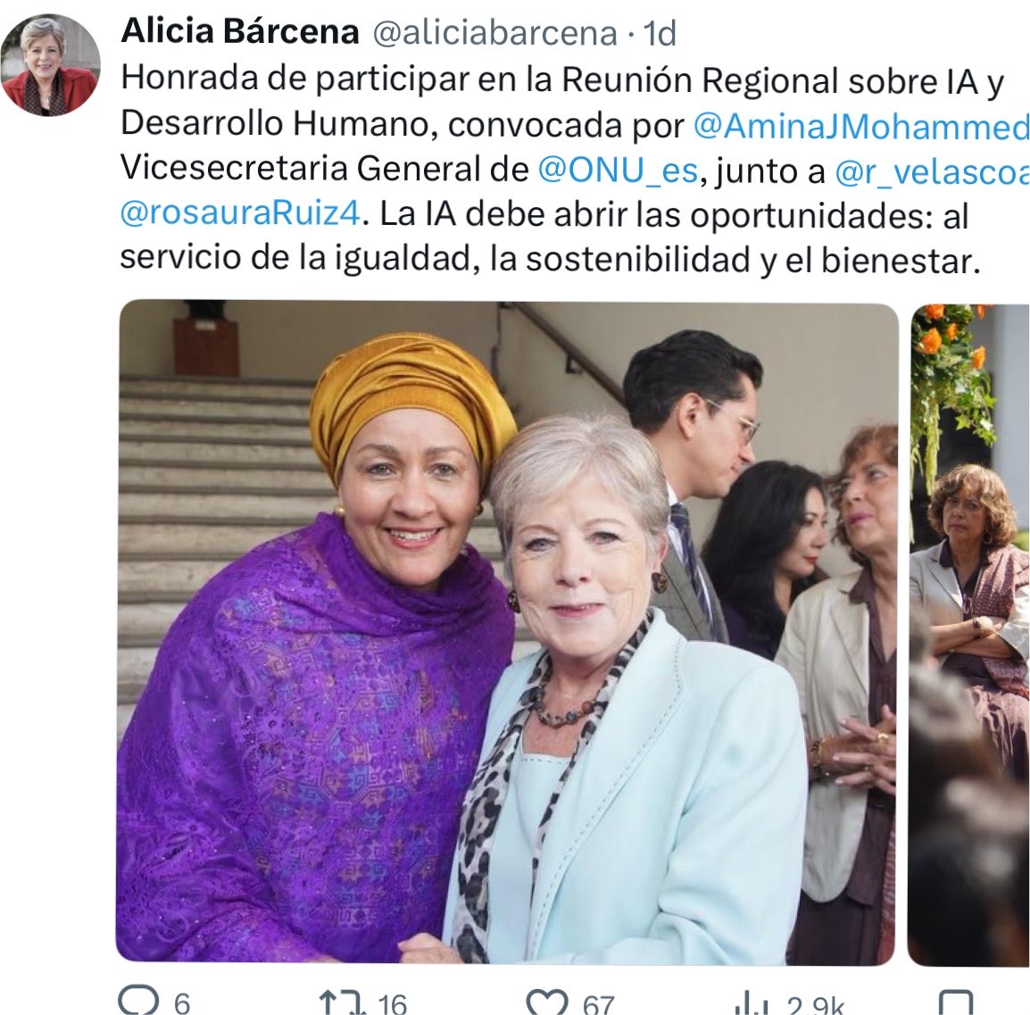 YoAmoaLaCiencia's tweet photo. ¿Cuántos animales ha dejado un lado la Secretaria de Medio Ambiente Alicia Bárcena por sus reuniones que únicamente benefician su agenda política?

Hablar de inteligencia artificial en lugar de trabajadores asesinados en un área natural protegida.

Tomarse fotos, sin que le interese el monitoreo de fauna que todos los días se trafica en este país.