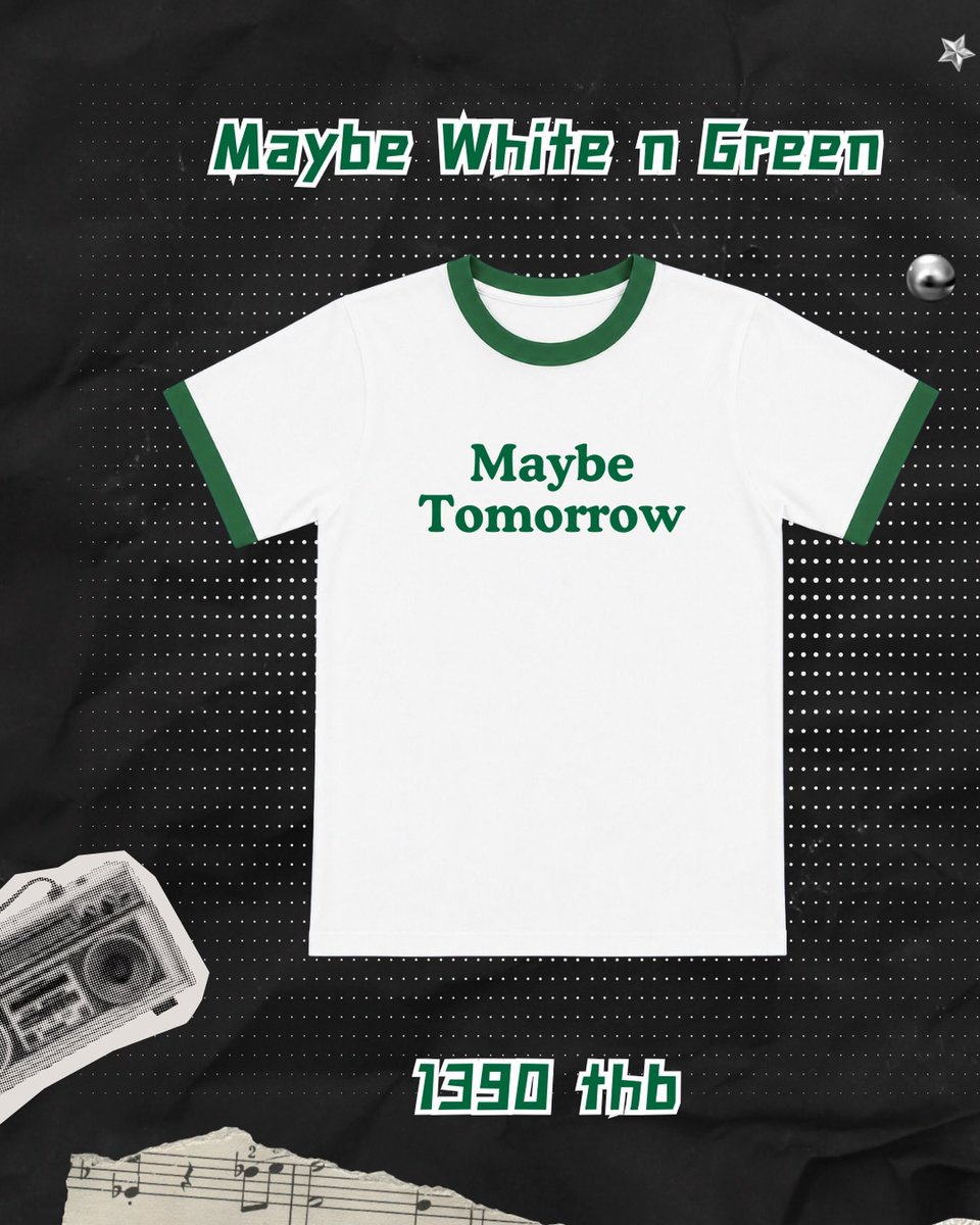 GAWINCASKEY_FC's tweet photo. { 25.07.26 }
📸 IG post : sloth_official_th

Maybe tomorrow.. but we come today🎼

🖤 Maybe tomorrow collection
- maybe Black n White
- maybe White n Red
- maybe Black n Red
- maybe White n Green

Size : S M L XL
Price : 1390 THB

🔗 https://t.co/Ck2axmWWK3

#sloth
#GawinCaskey https://t.co/NpvBt8OPkH