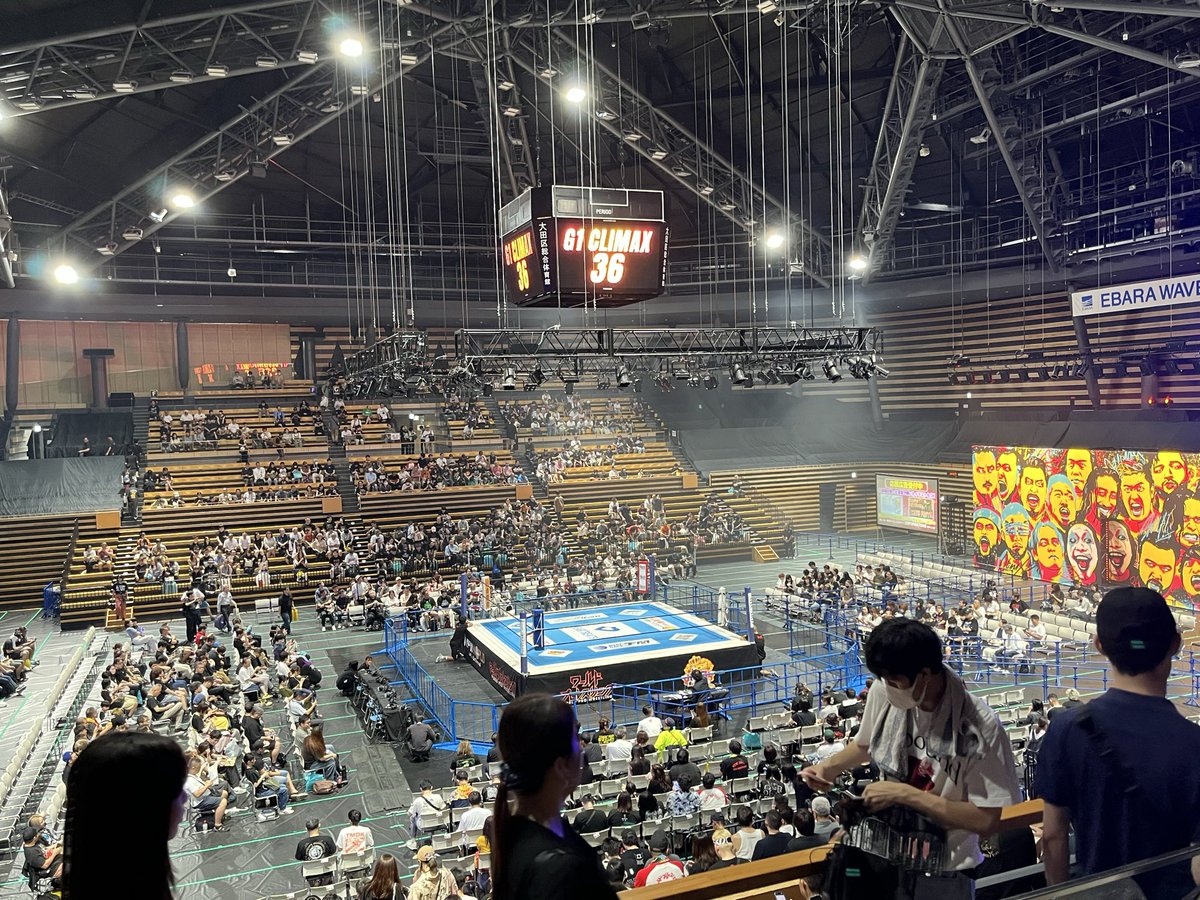 hap772's tweet photo. 人生で初めての新日本プロレス

#njpw https://t.co/kone35APeh