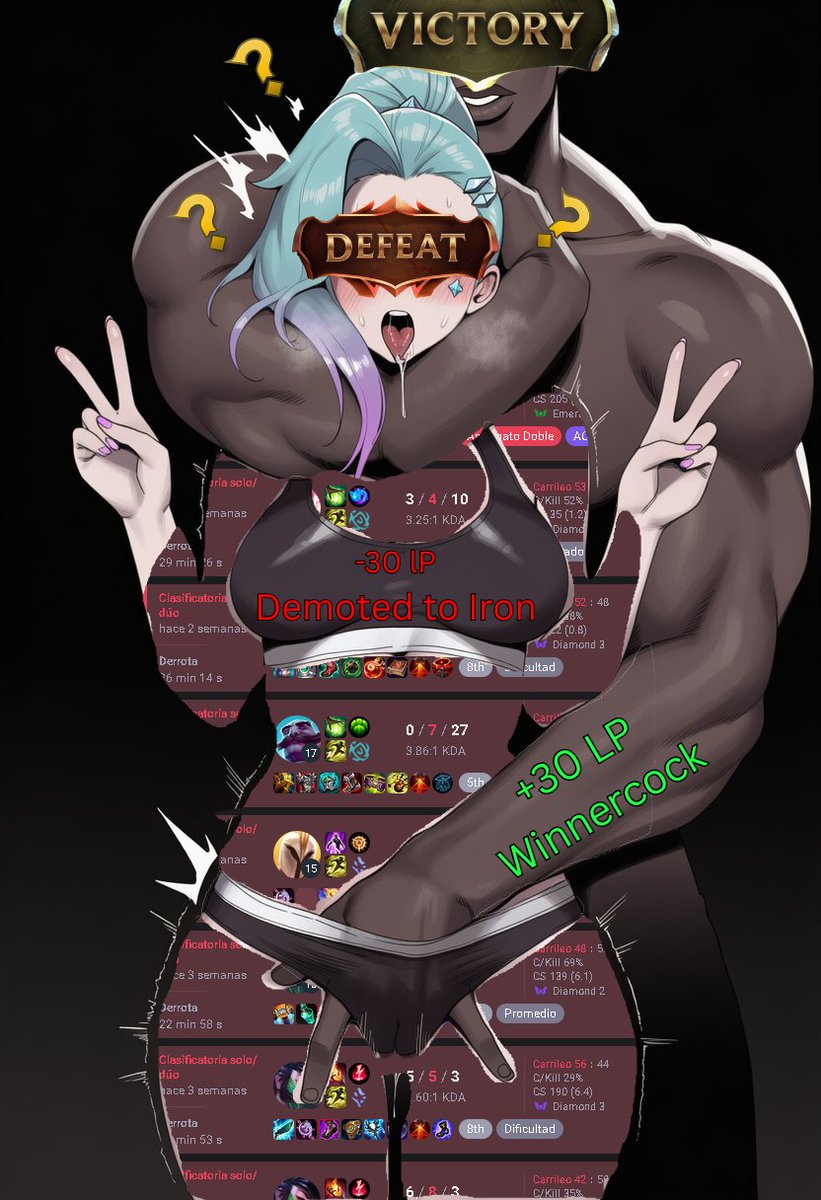 UrQueenMorgana's tweet photo. Hello, little lambs~

I've been having SOOO much fun 𝐃𝐑𝐀𝐈𝐍𝐈𝐍𝐆 lo$er wallets today~

But above that. It's SOOO hot to make all those good for nothing $𝐋𝐔𝐓𝐒 𝐋𝐎$𝐄~

After her match, I didn't even had to ask. She thanked me with the new MF skin~

Thx @adummydumdum1 ~ https://t.co/LxVRua8ydQ