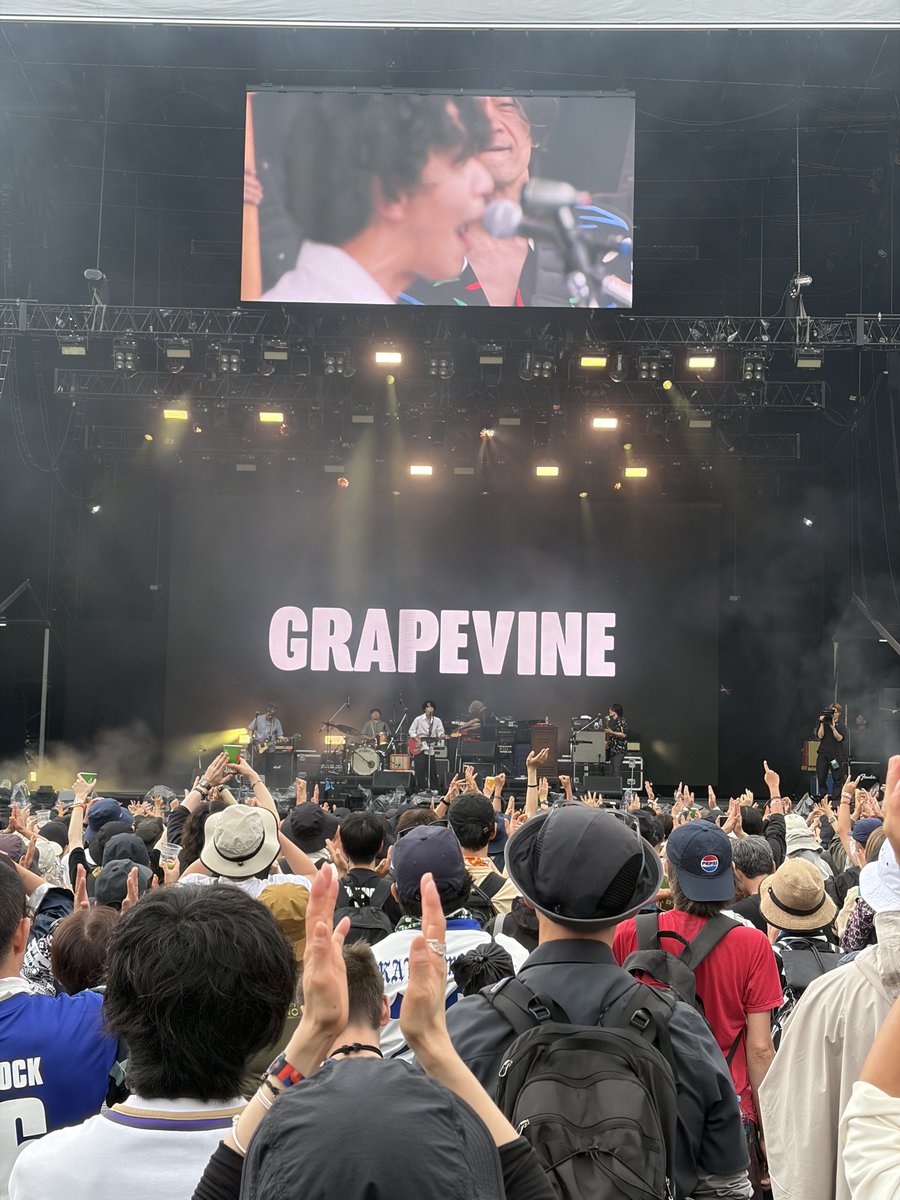 kazzh2's tweet photo. 初見Grapevine, ホワイトの音響で楽しいです😊 https://t.co/aOuDXzXTIM