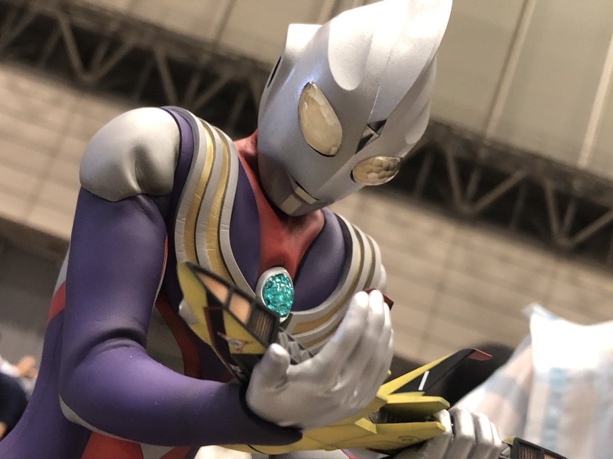 asahi_0218's tweet photo. #WF2026s 
製作者様の名前控え忘れてたけどこのティガ死ぬほどカッコイイ… https://t.co/AjdYL8J2k4