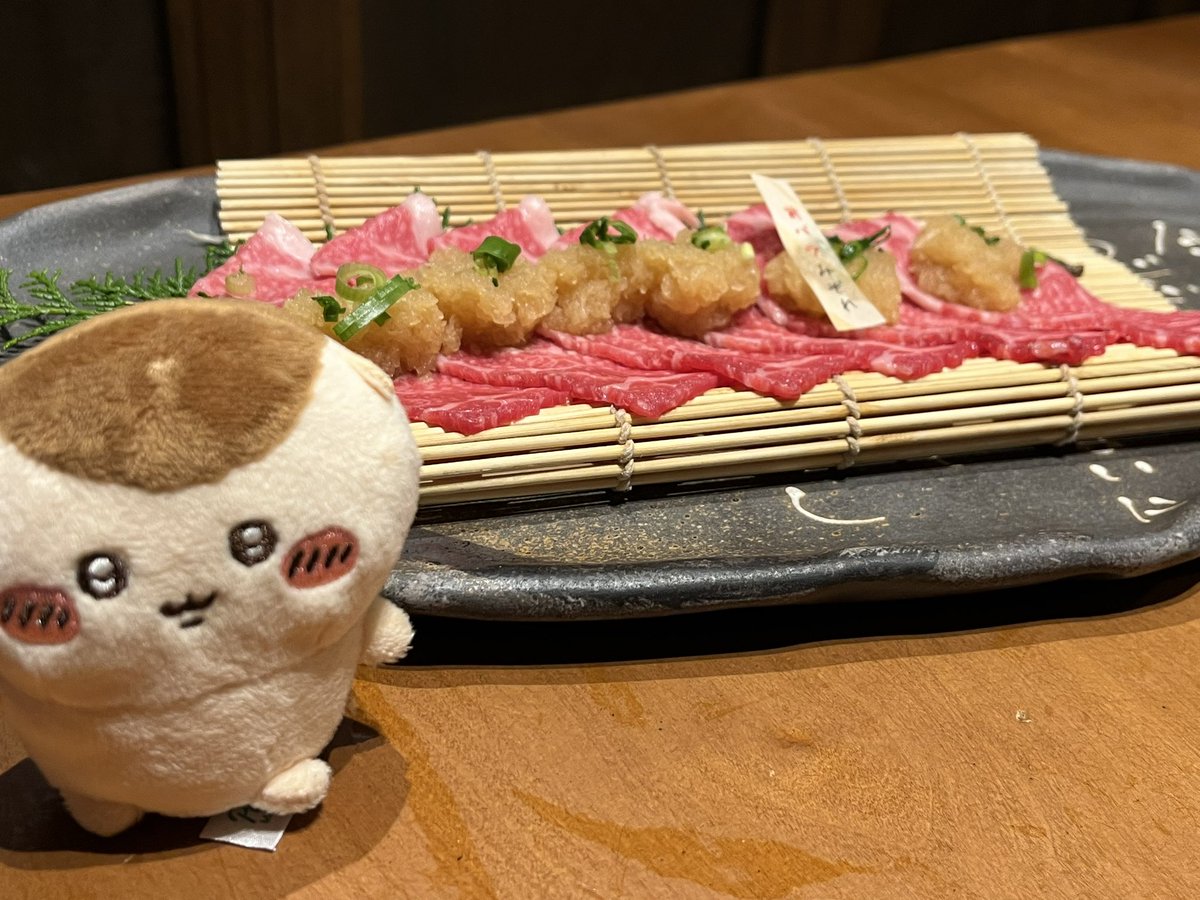 piranetsu's tweet photo. -20kg記念の高級焼肉〜！！！
(900g太った) https://t.co/MgoTcy6b4f