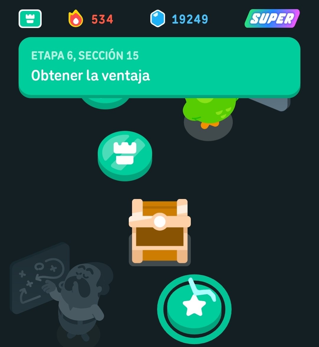 Reneismo's tweet photo. @duolingoespanol Solo por esto ahora soy usuario super 🤣 https://t.co/Rq1GnMTruv