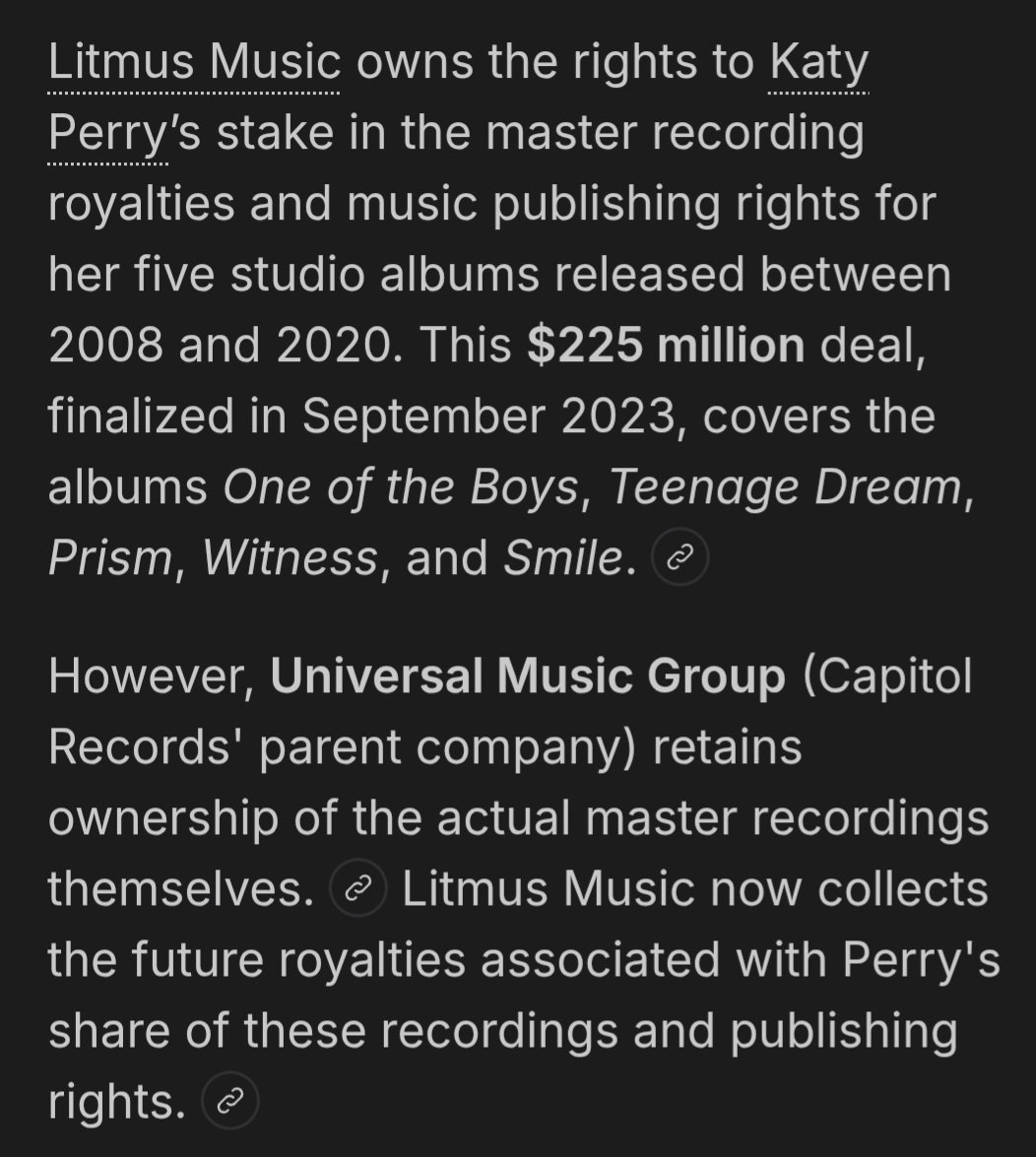 AllyOoopsy's tweet photo. @KUTV2News Seems to me they didn't need her authorization.  She doesn't own any of the rights to her music.  
Shut up Katy. And sit down. https://t.co/OLz2eNvDBt
