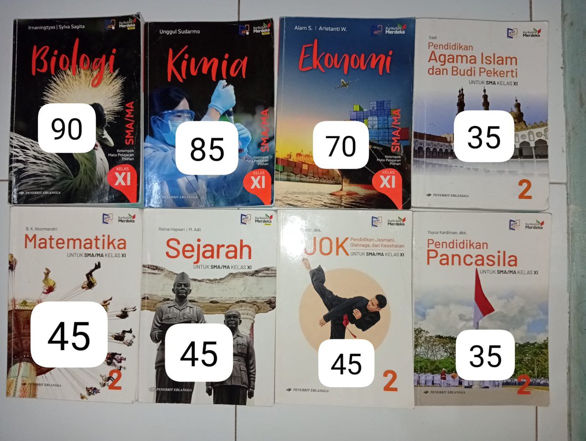 wonna09's tweet photo. WTS Buku Erlangga Original Kelas 11 Kurikulum Merdeka|| Buku Bekas Layak Pakai 📚 https://t.co/HZqoVOwRTY