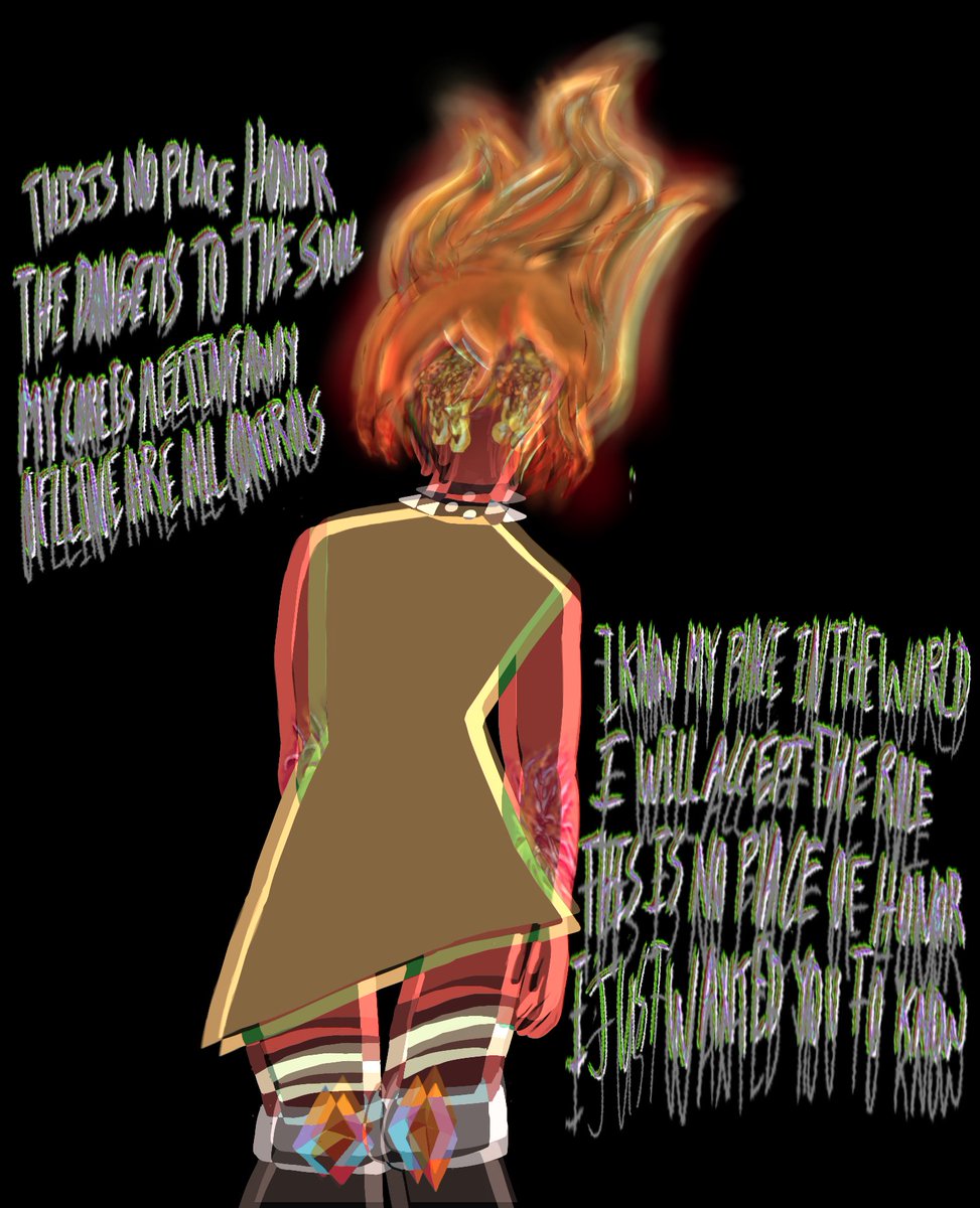 Moonl1tpumpkin's tweet photo. //Tw: eyestrain, burnscars
"There's no point in getting close"
#Funhouse https://t.co/8u0bJnrJcf