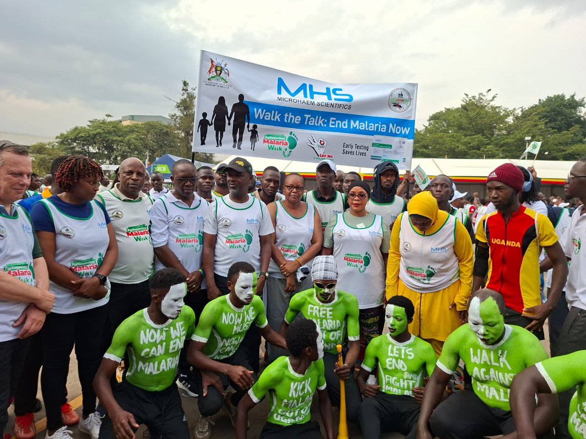 Microhaem's tweet photo. Team @Microhaem is on the ground at the @PMalariaWalk! π¦π
Come engage with us as we champion early diagnosis and the journey to a malaria-free Uganda.
#ParliamentaryMalariaWalk #EndMalariaNow #EndMalariaUG #Microhaem https://t.co/8RmuVuxs2H