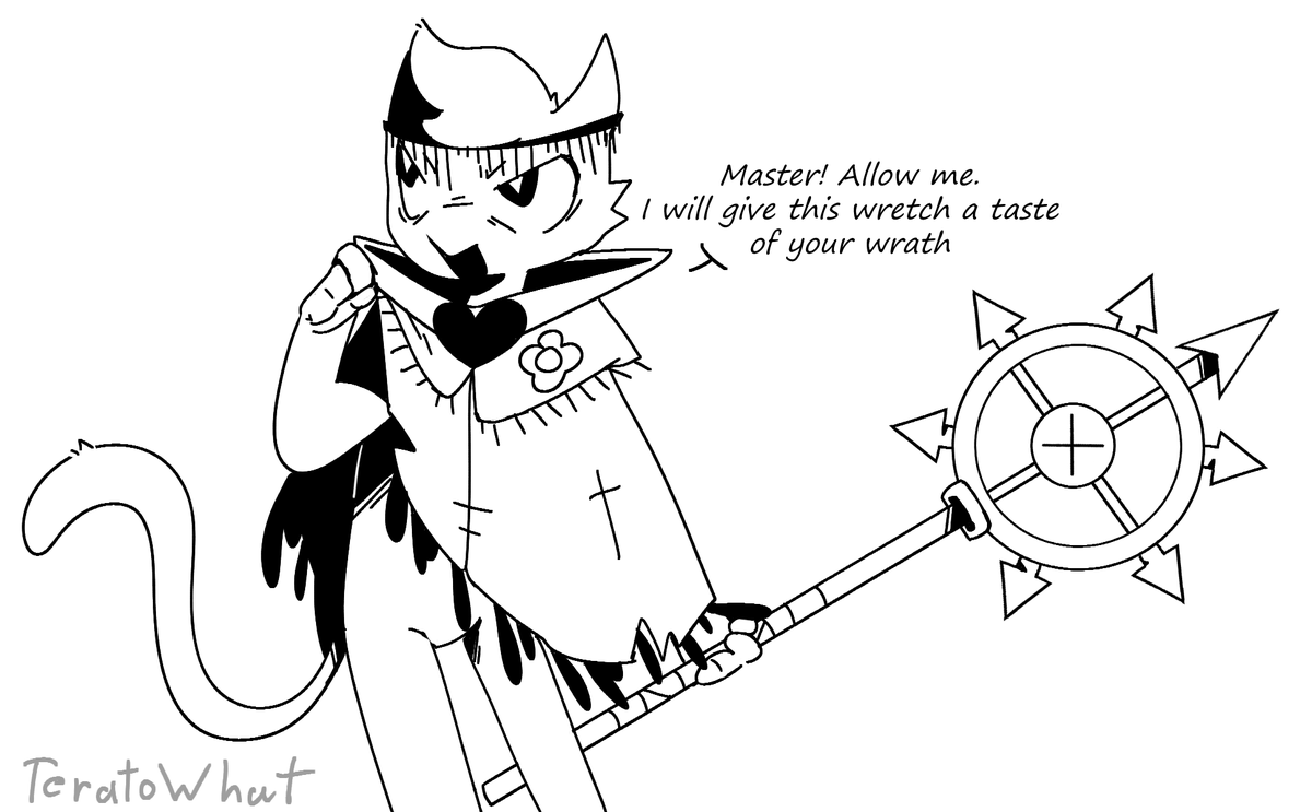 Teratosafe's tweet photo. #Cultofthelambfanart #Cotl https://t.co/UXka48rL6C