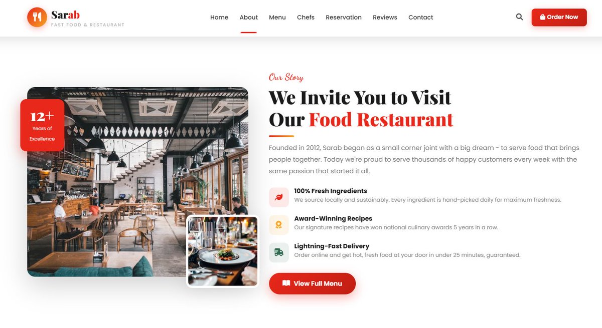 sodesign_in's tweet photo. Single Page Restaurant Website Template #WebsiteDesign  #template #graphicdesign #logo https://t.co/pYlsTEFXOi