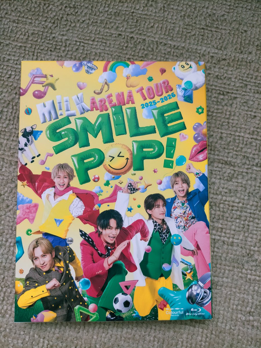 2Ta_ma_go2's tweet photo. M!LKのSMILE POP届いた🎵☺️
絶賛M!LKに沼ってます😁😍

この後2つ
届く物があるから楽しみ🎵

＃M!LK
＃SMILE POP
＃LIVE https://t.co/MVjCsDmQfC