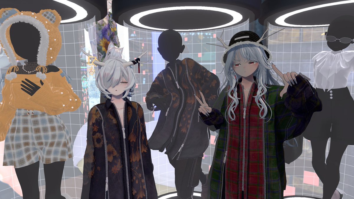 ゆっきーさんとこのブース発見！！！ #DWE_VRC #龍のヨルちゃん
