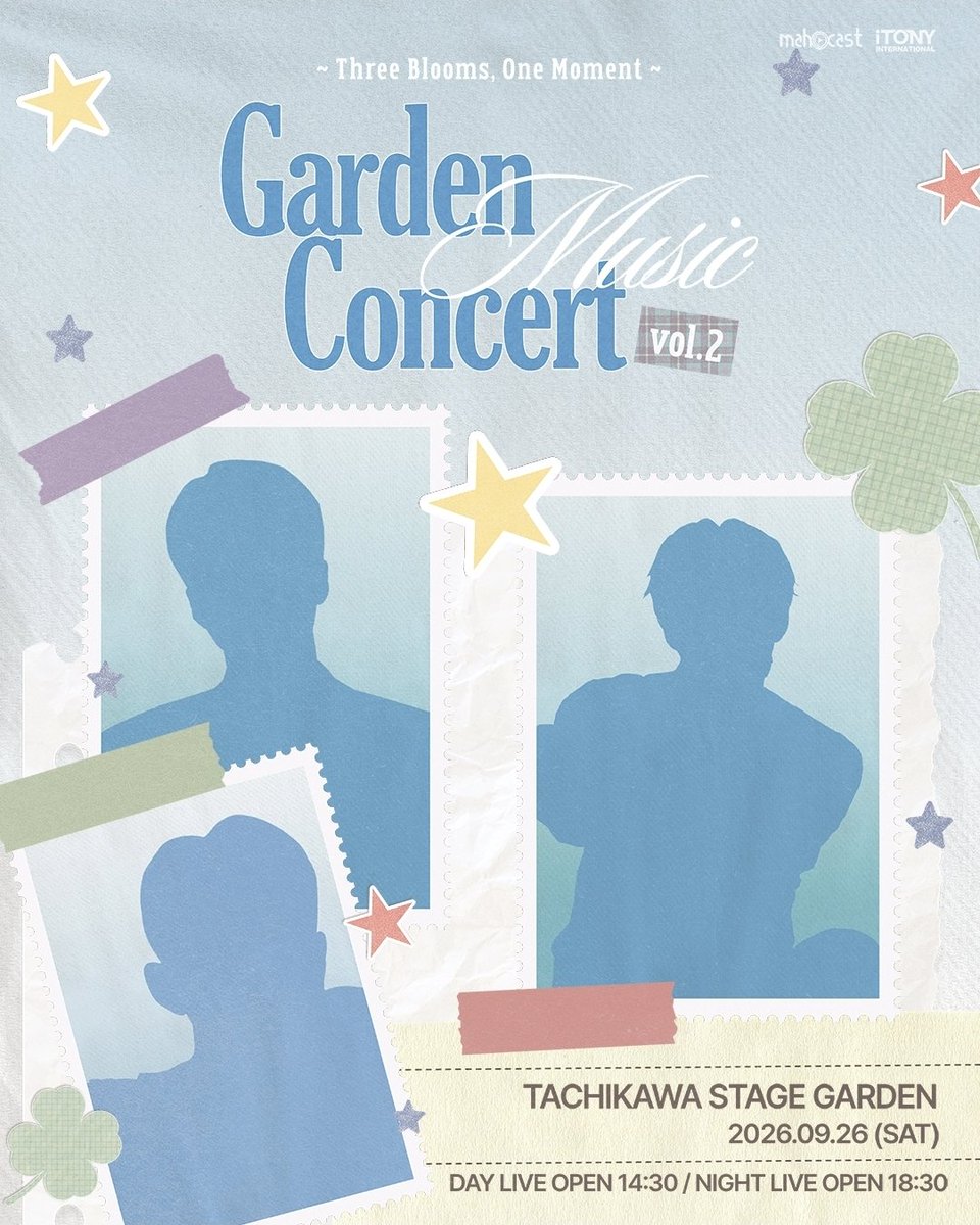 kwon_yeol_'s tweet photo. 일본 Garden Music Concert vol.2 
~ Three Blooms, One Moment ~

2026.09.26(SAT) 14:30 / 18:30

https://t.co/xXzXQC8imu https://t.co/xJNfHT9521