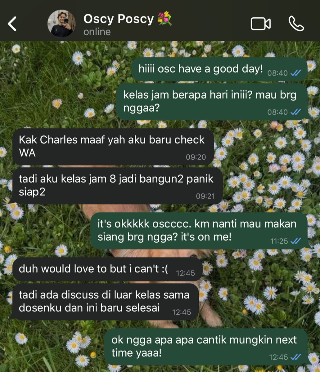 brondongjamgung's tweet photo. #choscar one tweet au, charl dan seribu satu cara ngajak osc jalan https://t.co/soEw7yqu0v