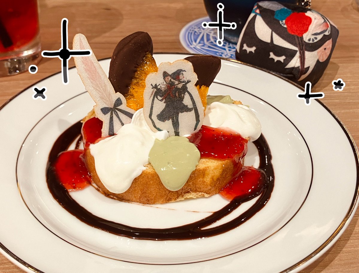 BOKUsenpan_'s tweet photo. メニューが変わっちゃうので仕事前にカフェに行くなどしました。いろんなクリームとソースが楽しめて美味しい良きメニューでした✨もうお気に入りです☺️
街キャラバンの方は楽しんで❣ https://t.co/d7zPbvEMo6