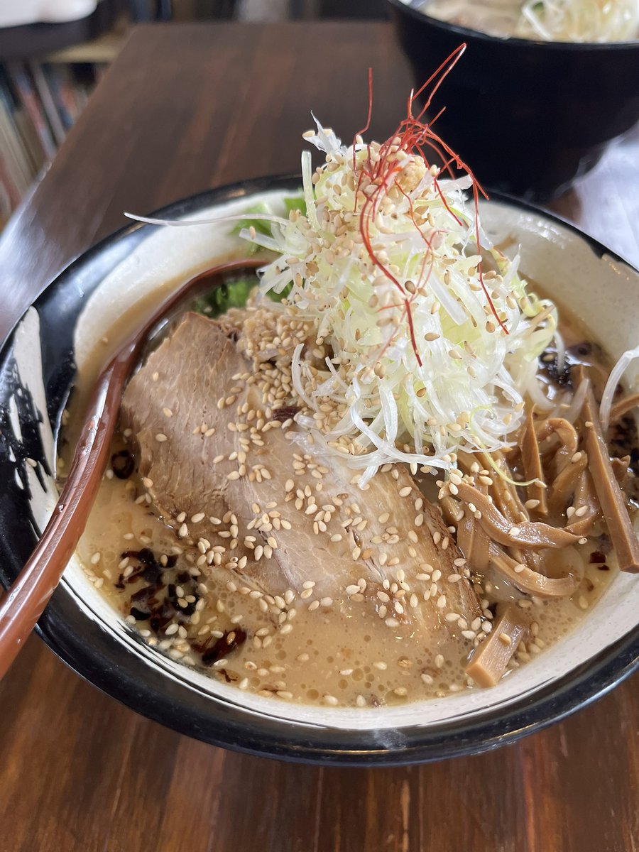 cocuou's tweet photo. 柏崎は東長浜の麺場 風雷房。味噌ラーメン旨し！ https://t.co/ZTjMGlMfTs