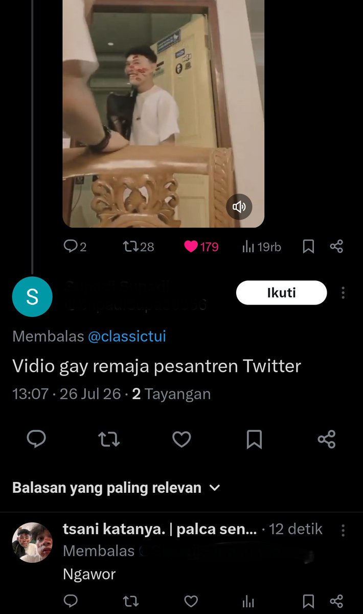 tsani katanya. tweet media