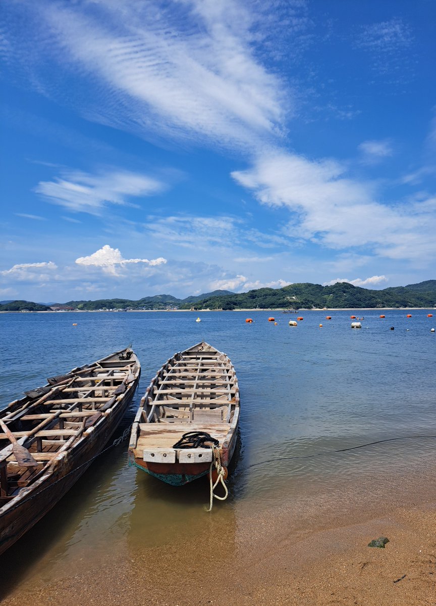 1974pg's tweet photo. 因島の夏といえば小早🛶✨
今年の因島水軍まつり-海まつり-は8月30日(日)。
迫力ある小早レース、そして、体験小早もあります！
皆さま、ぜひお越しください～～！

#因島 https://t.co/QWtHD1ugJR