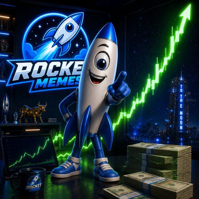 i0j0j0j's tweet photo. Turn your meme into a movement for **$0 to launch**. 🚀

Create your memecoin on Robinhood Chain with Rocket Memes. Once the bonding curve reaches **2 ETH**, your token graduates to a DEX, giving it a real chance to keep trading and growing.

👇 Become a overnight millionare 

𝕏 @RocketMemes_
🌐 https://t.co/SZVjzJbZEj
📲 https://t.co/lJCQhyqgTm

**Create. Launch. Build the hype.**